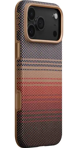 Pitaka Business Protective Case zadni kryt pro Apple iPhone 17 Pro Sunset