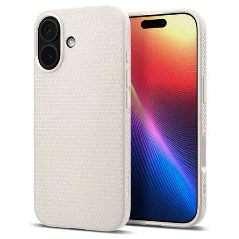 Spigen Liquid Air zadní kryt pro Apple iPhone 17 natural titanium