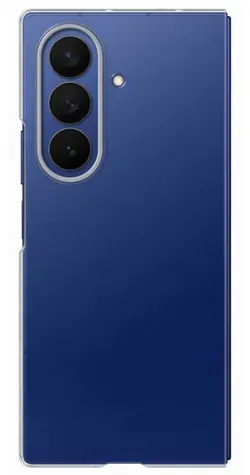 Samsung Průhledný zadní kryt Fold7 Transparent