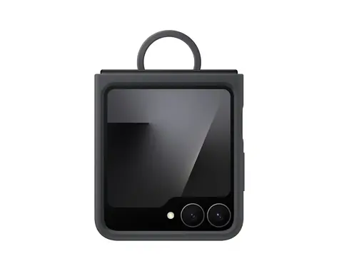 Samsung Silicone Case Flip 7 FE černá