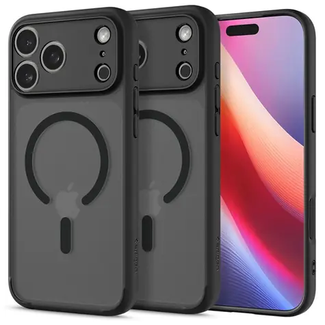 Spigen Ultra Hybrid MagSafe ochranný kryt pro Apple iPhone 17 Pro Max frost black