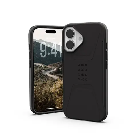 UAG Civilian Magsafe zadní kryt pro Apple iPhone 17 černá