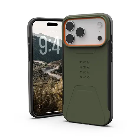 UAG Civilian Magsafe zadní kryt pro Apple iPhone 17 Pro Max zelená