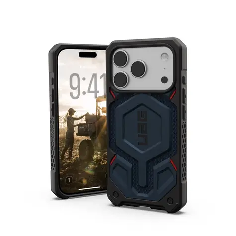 UAG Monarch Pro Kevlar zadní kryt pro Apple iPhone 17 Pro modrá