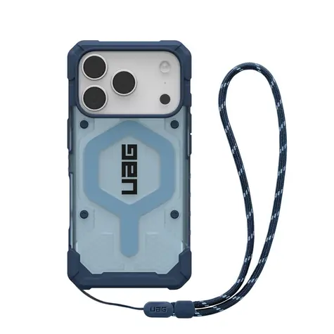 UAG Pathfinder Clear Magsafe zadní kryt pro Apple iPhone 17 Pro modrá