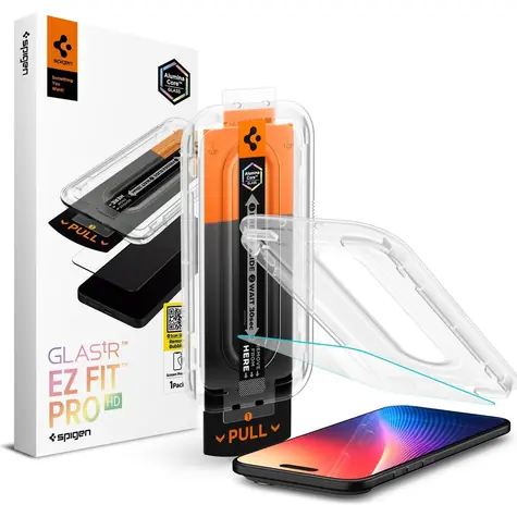 Spigen Glass tR EZ Fit Pro HD 1 Pack ochranné sklo pro Apple iPhone Air