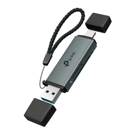 TP-Link UA430D USB 3.0 Type-C & Type-A adaptér na SD & microSD 3.0 