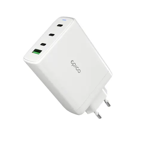 Epico UltraBoost GaN 140W bílá / Nabíječka / 3x USB-C / 1x USB-A