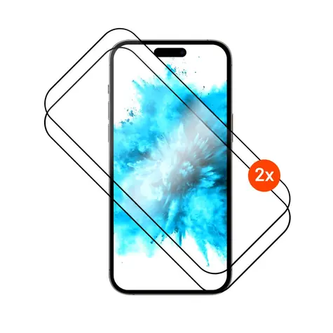 FIXED Tvrzené sklo Full-Cover s aplikátorem pro Apple iPhone Air 2ks černé