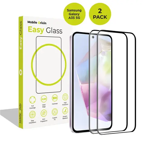 Mobile Origin EasyGlass Samsung Galaxy A55 5G Ochranné sklo / 2 kusy