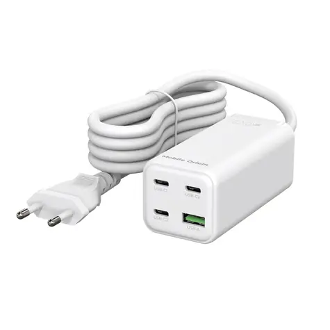 Mobile Origin GaN 100W Compact MultiHub / Nabíječka / 3x USB-C + USB-A