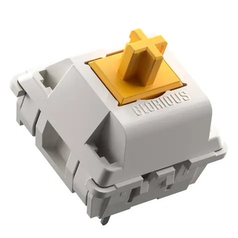 Glorious Panda Standard Switches 36 ks / mechanické spínače / 5-Pin / taktilní / MX-Stem / 50g / lubrikované