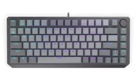 Endorfy Thock V2 75% US šedá / Herní klávesnice / Drátová / Endorfy Red / USB / US layout / 82 kláves