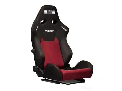 Next Level Racing PRS2 Performance Reclining Sim Racing Seat černo-červená / herní sedačka / max. nosnost 150kg 