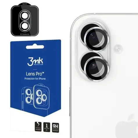 3mk Lens Protection Pro sklo na fotoaparát pro Apple iPhone 17 Silver