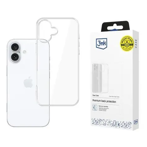 3mk Clear Case zadní kryt pro Apple iPhone 17