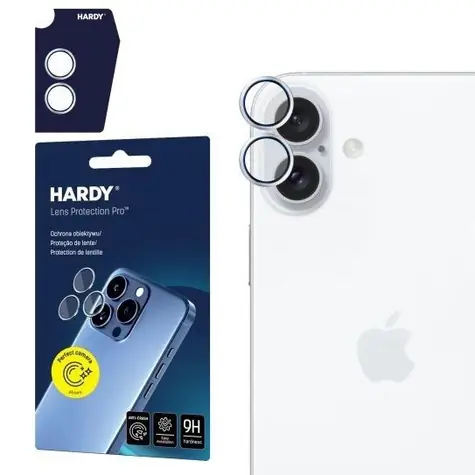 3mk HARDY Lens Protection Pro skla na fotoaparát pro Apple iPhone 17  Silver