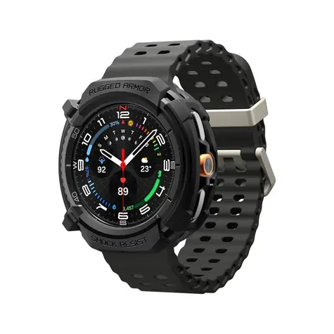 Spigen Rugged Armor Ochranný kryt pro Galaxy Watch 8 Classic (46mm) matná černá