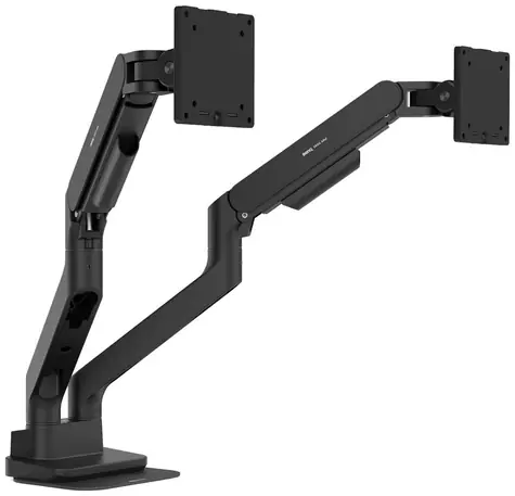 BENQ BDH01 ergonomické rameno na 2x monitor černá / 2x 17-35
