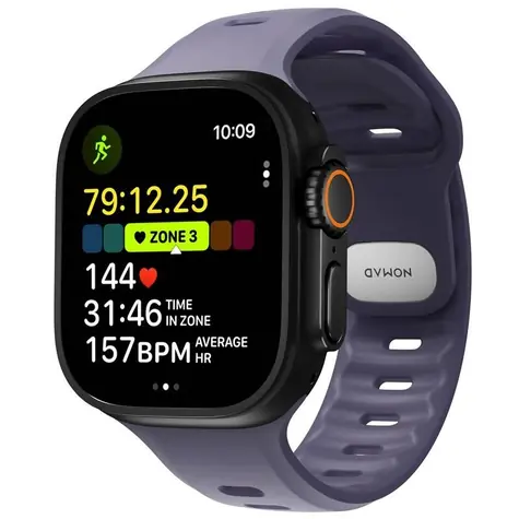 Nomad Tempo Band řemínek pro Apple Watch 49mm/Ultra fialová