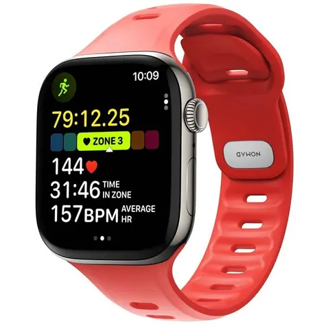 Nomad Tempo Band řemínek pro Apple Watch 45mm/46mm červená
