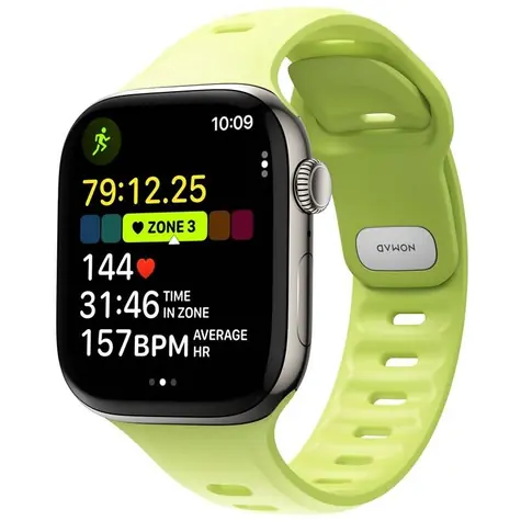 Nomad Tempo Band řemínek pro Apple Watch 45mm/46mm zelená