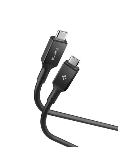 Spigen ACA09460 Essential USB-C na USB-C 100W kabel 2m černá / USB 3.2 Gen1