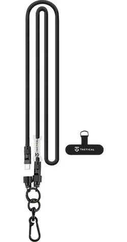 Tactical Wire Snake USB-C 1,2m Black