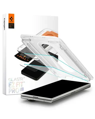 Spigen Glass tR EZ Fit Pro HD transparency Ochranné sklo pro Samsung Galaxy Z Fold 7 (2ks)
