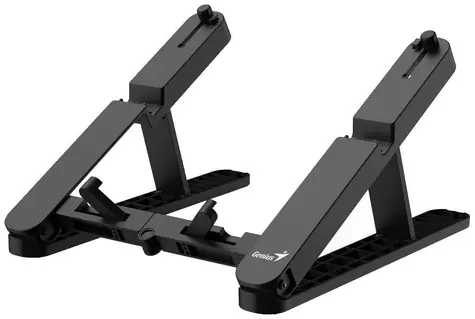 GENIUS G-Stand M200 přenosný stojan na notebook & tablet & telefon černá / 10-17