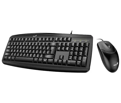 GENIUS Smart KM-200 černá / Drátový set / Copilot / USB / CZ+SK layout