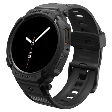 Spigen Rugged Armor Pro ochranný kryt pro Samsung Galaxy Watch 8 (44mm) černá