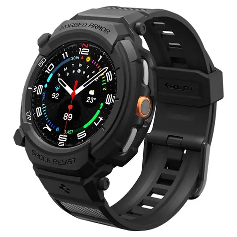 Spigen Rugged Armor Pro ochranný kryt pro Samsung Galaxy Watch 8 (46mm) černá