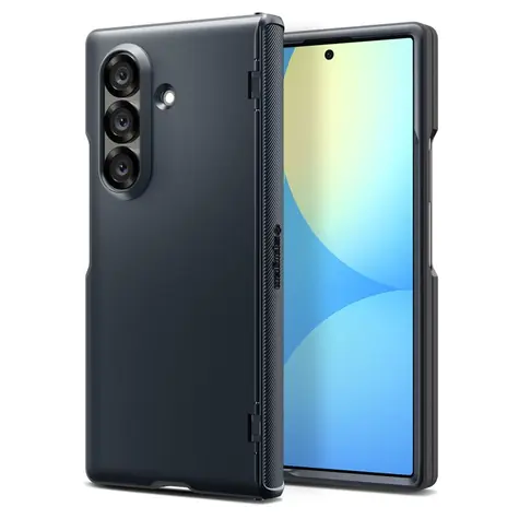 Spigen Slim Armor Pro MagSafe ochranný kryt pro Samsung Galaxy Z Fold7 metal slate