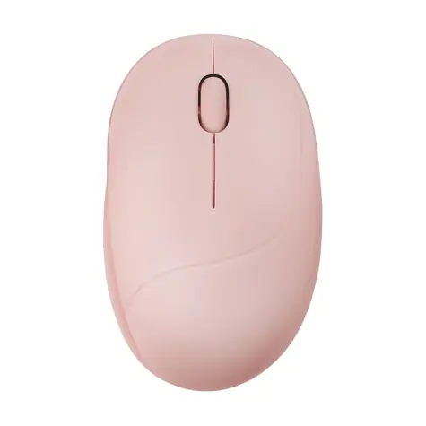 ASUS MD101 růžová / bezdrátová optická myš / 1200-2400 DPI / 3 tlačítka / BT + USB / 2.4GHz 