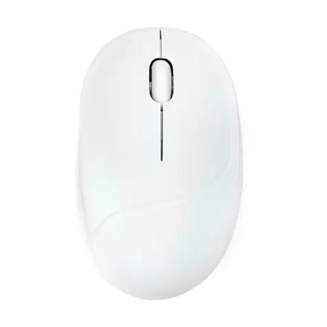 ASUS MD101 bílá / bezdrátová optická myš / 1200-2400 DPI / 3 tlačítka / BT + USB / 2.4GHz 