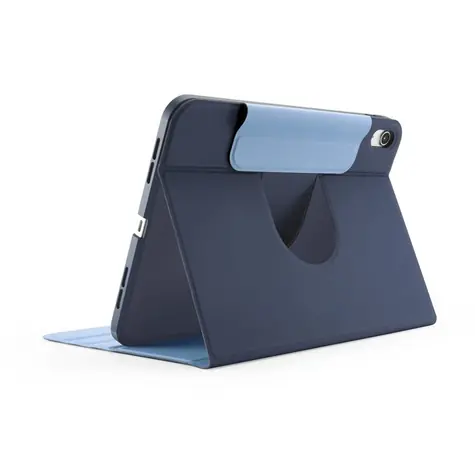 Pipetto Origami No5 Rotating Folio Case pouzdro pro Apple iPad 10.9 (2022) modrá