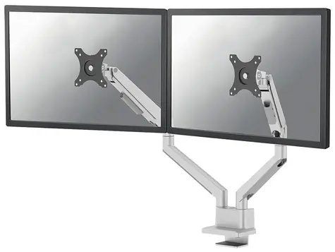 Neomounts DS70-250SL2 stříbrná / stolní držák na dva monitory / 17-32