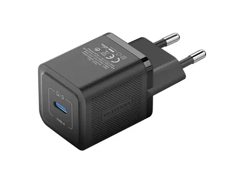 Vention FEPB0-EU Síťová GaN nabíječka černá / 1x USB-C / 20W