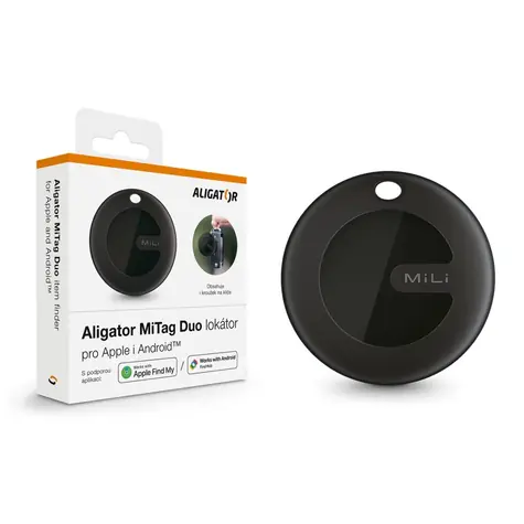 Aligator MiTag Duo - lokátor pro Apple a Android