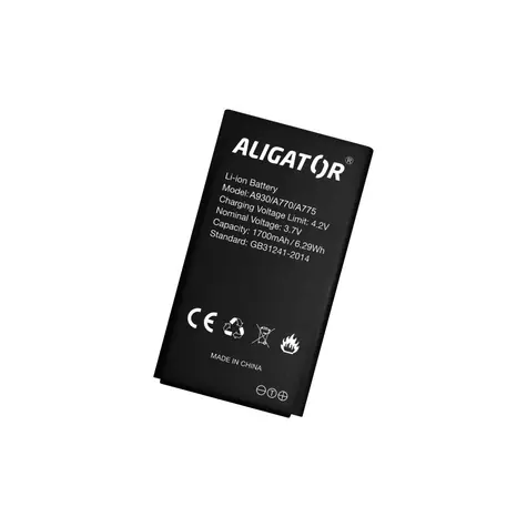 Aligator Baterie A930/A770/A775 / Li-Ion 1700 mAh / originální
