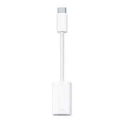 Aligator Adaptér Lightning - USB C bílý pro nabíječky a datové kabely