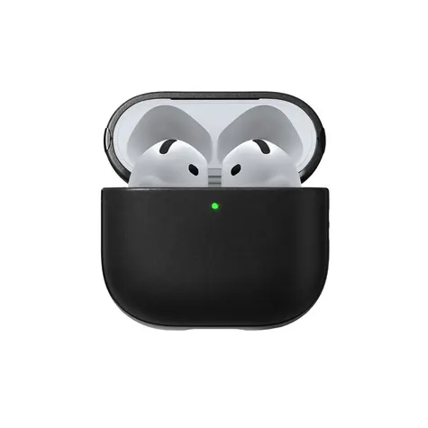 Nomad Modern Leather Case pouzdo pro Apple Airpods 4 černá