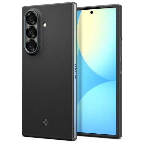 Spigen Air Skin Aramid ochranný kryt pro Samsung Galaxy Z Fold 7 černá