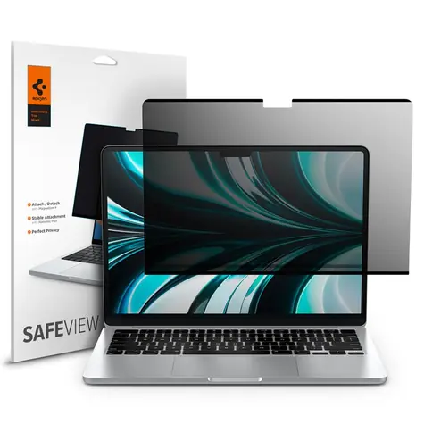 Spigen SafeView fólie na displej pro MacBook Air 13