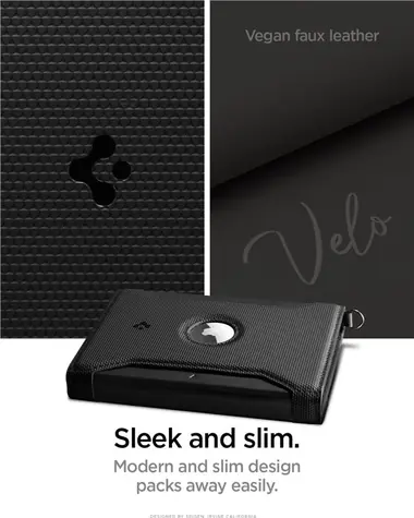 Spigen Universal AirTag Passport Holder černá