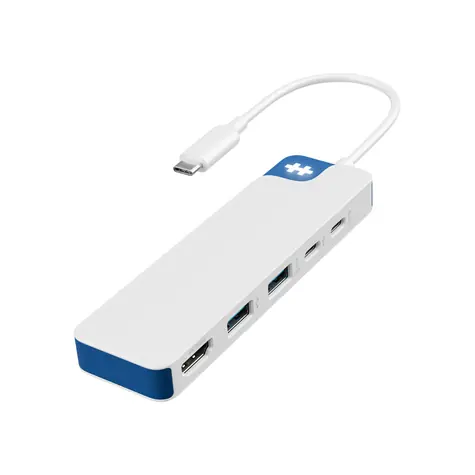 Targus HyperDriveFlex 5 Port USB-C Hub modrá / HDMI / 2x USB / USB-C 100W PD