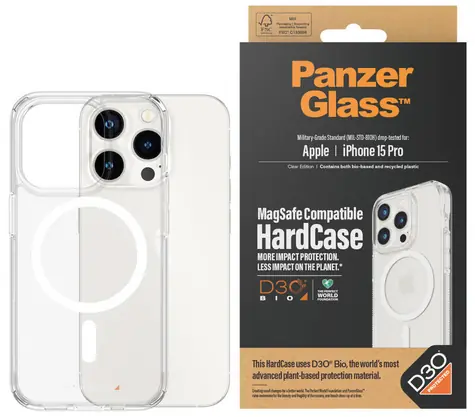 PanzerGlass HardCase MagSafe D3O Apple iPhone 15 Pro