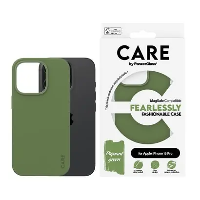 PanzerGlass CARE kryt Apple iPhone 16 Pro MagSafe Fearlessly zelený