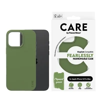 PanzerGlass CARE kryt Apple iPhone 16 Pro Max MagSafe Fearlessly zelený